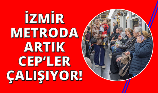 İzmir Metrosu'nda kesintisiz iletişim dönemi başladı