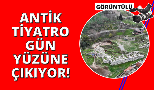 Smyrna Tiyatrosu gün yüzüne çıkıyor