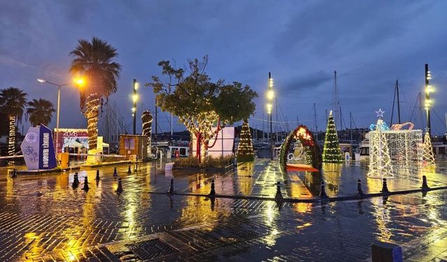 Bodrum'da yılbaşı hareketliliği zirveye ulaştı