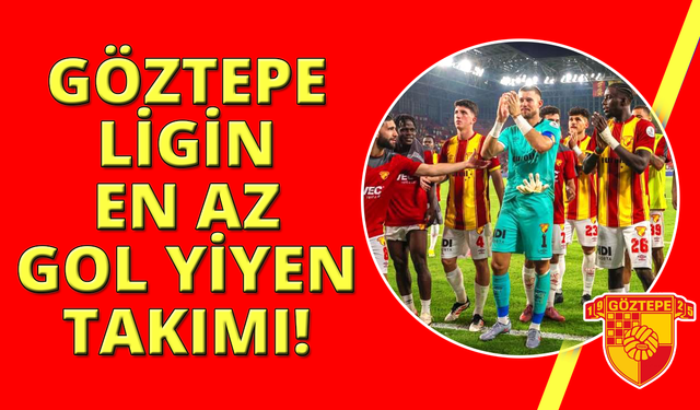 Göztepe, ilk devrenin en az gol yiyen takımı oldu