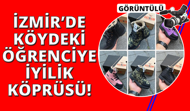 İzmir'den köy okullarına yürek ısıtan sevgi köprüsü