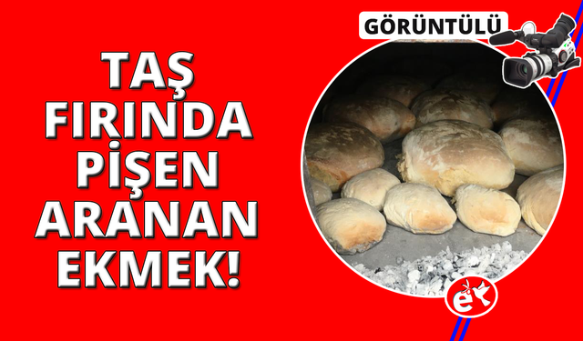 Manisa'da yapılan bu ekmek 30 gün bayatlamıyor