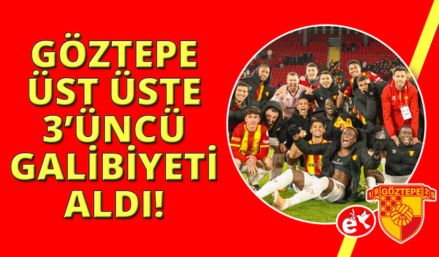 Göztepe, kaldığı yerden devam ediyor