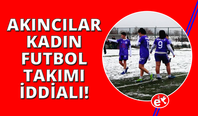 Kütahyalı kadın futbolculardan kar üstünde çalşma