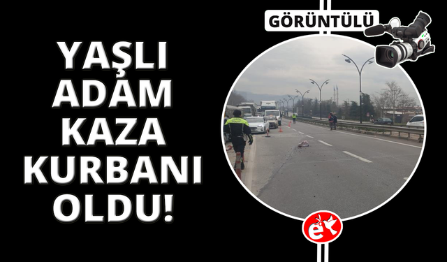 Manisa'da kamyonun çarptığı 77 yaşındaki yaya hayatını kaybetti