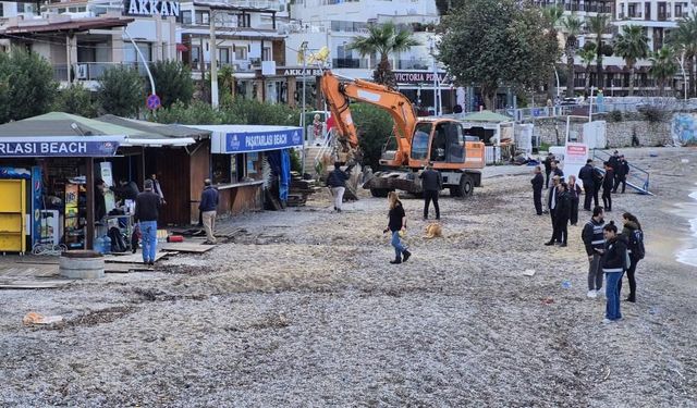 Bodrum’da yıkım başladı