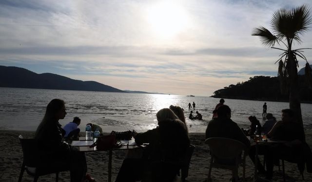 İlk cemre havaya düştü