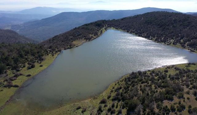 Geçen yıl tamamen kuruyan Tepegöl yeniden su tuttu