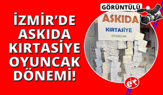 İzmir'de defter ve kalemler ‘askıda kırtasiye' ile sahiplerini buluyor