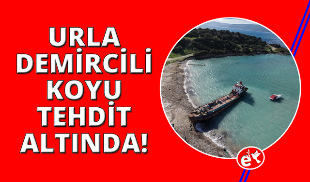 Urla'da kaçak gemi sökümüne tepki büyüyor