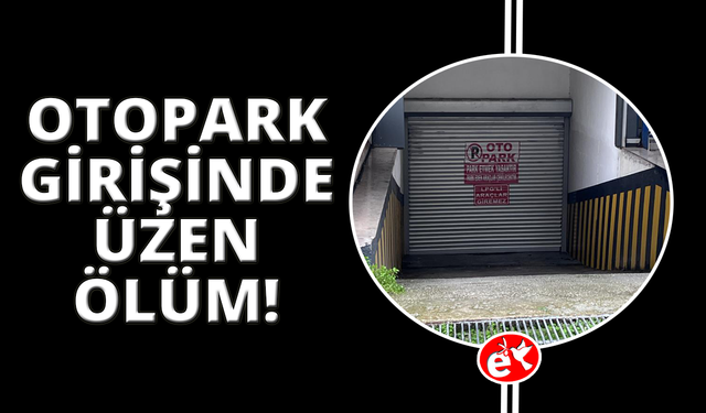 Manisa'da otopark girişinde bir kişi ölü bulundu
