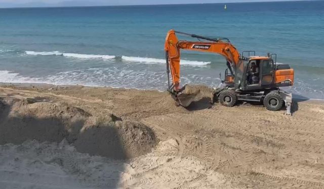 Kuşadası'nın dünyaca ünlü plajları turizm sezonuna hazırlanıyor