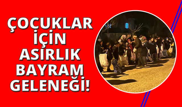 Manisa’da asırlık gelenek yaşatıldı
