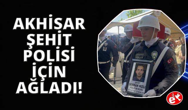 Şehit polisin cenazesinde gözyaşları sel oldu