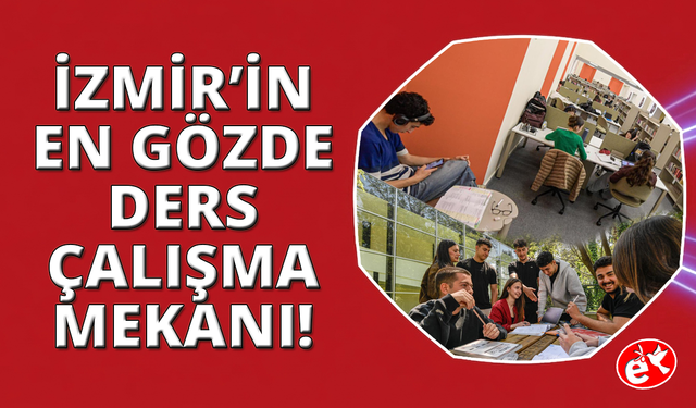 İzmir'de bu kütüphane her yaştan büyük ilgi görüyor
