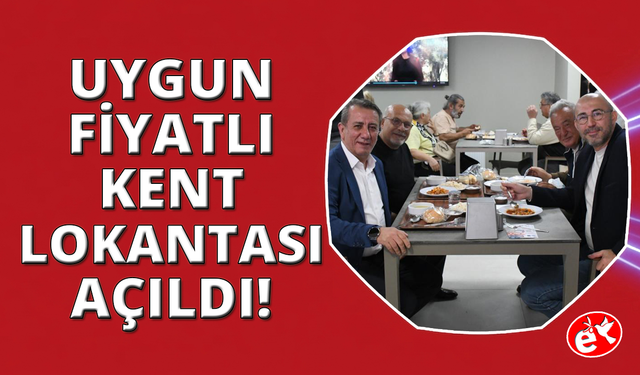 Kuşadası’nda Kent Lokantası hizmete açıldı