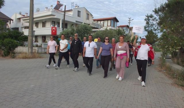 Balıkesir’de 'Sabah Yürüyüşü' ilgi gördü