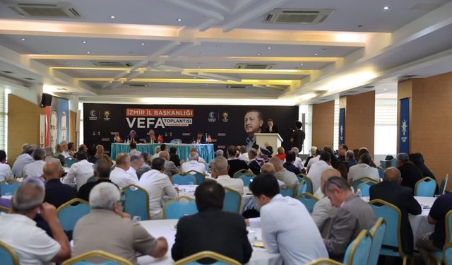 AK Parti İzmir’den ‘Vefa’ buluşması