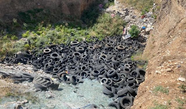 Atık lastikler doğaya değil, geri dönüşüme gidecek