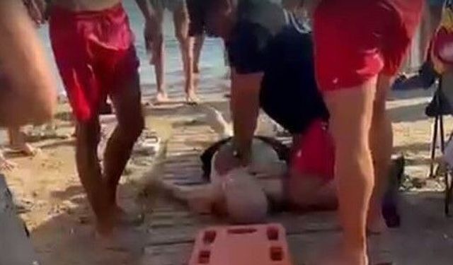 Didim'de denizde akıntıya kapılan vatandaş kurtarılamadı