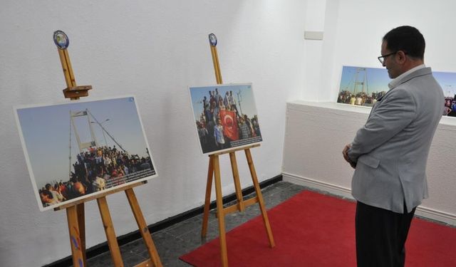 Salihli’de "15 Temmuz Destanı Fotoğraf Sergisi" açıldı