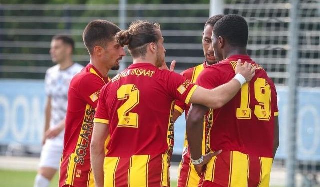 Göztepe, hazırlık maçlarında kayıpsız ilerliyor