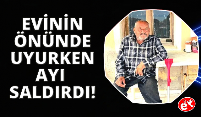İzmir’de ayı saldırısına uğrayan yaşlı adam hayatını kaybetti