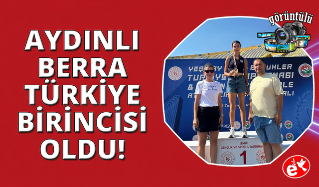 Aydınlı Berra, Türkiye şampiyonu oldu