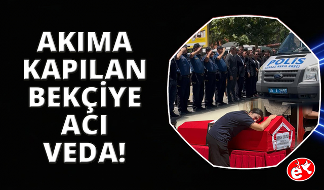 Bayındır'da Bekçi Merih Umutlu gözyaşlarıyla defnedildi