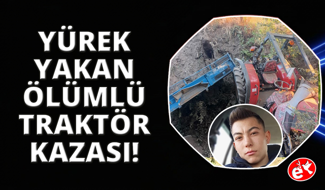 Manisa'da traktörü durdurmak isterken hayatından oldu