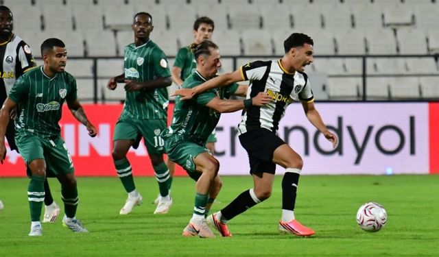Trendyol 1. Lig: Manisa FK: 1 - Bursaspor: 2