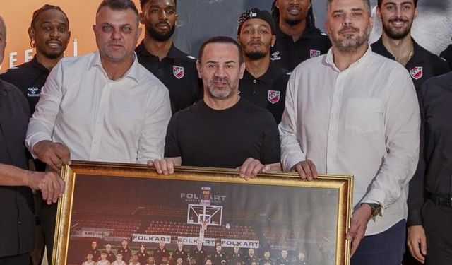 Folkart’tan Karşıyaka Basketbol’a 50 milyon TL’lik destek