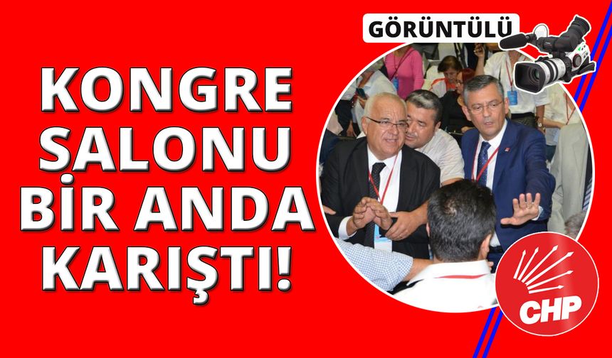 CHP Manisa İl Kongresi’nde arbede