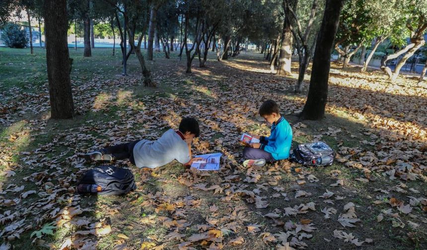 Manisa'ya sonbahar güzelliği geldi