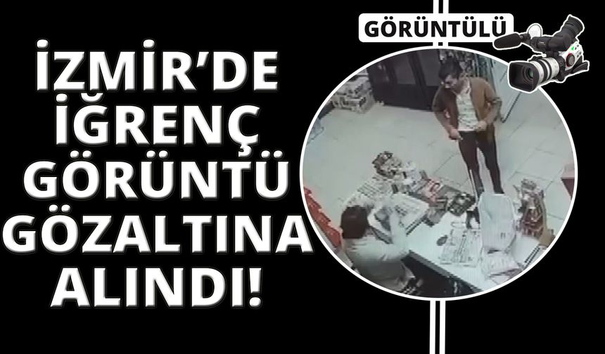 İzmir'de iğrenç görüntü