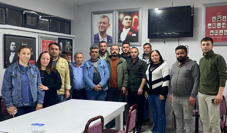 Kula CHP İlçe Başkanlığı'na Hüseyin Yardımcı seçildi