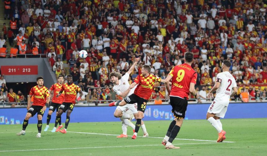 Trendyol Süper Lig: Göztepe: 1 - Atakaş Hatayspor:1