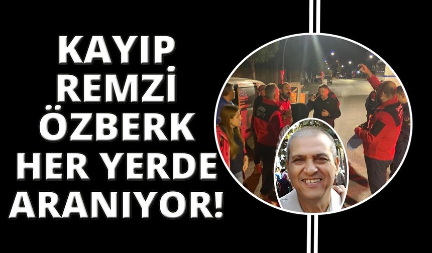 Manisa'da alzheimer hastası yaşlı adam her yerde aranıyor
