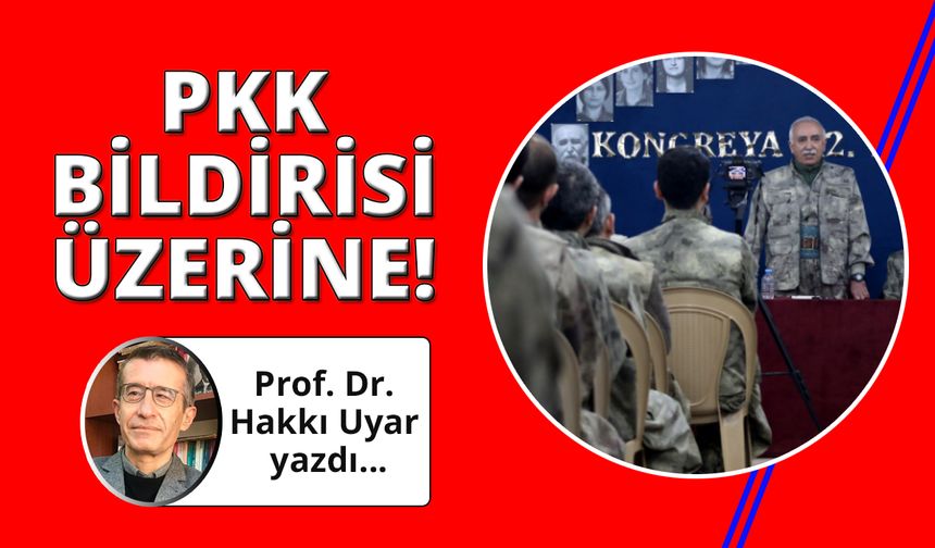 PKK’nın manifestosu üzerine
