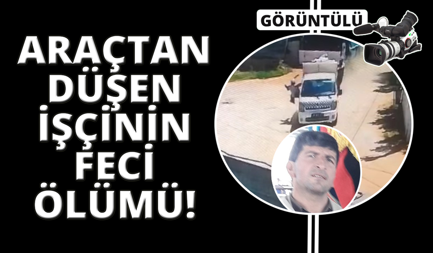 Çöp aracından düşen belediye işçisi hayatını kaybetti