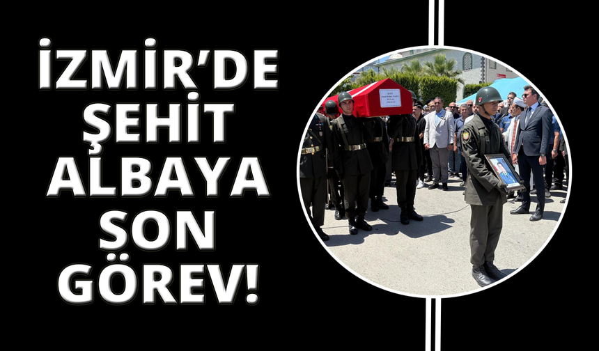 Şehit albay İzmir'de son yolculuğuna uğurlandı