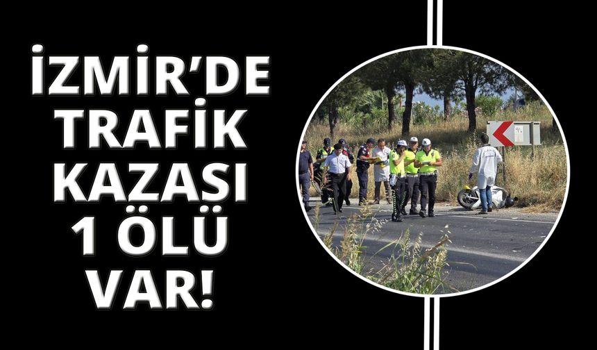 İzmir'de kamyonet iki motosikletliye çarptı