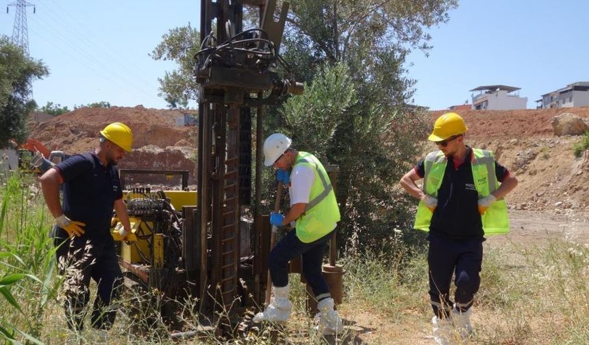 Gaziemir eski kurşun fabrikası alanında sondaj başladı