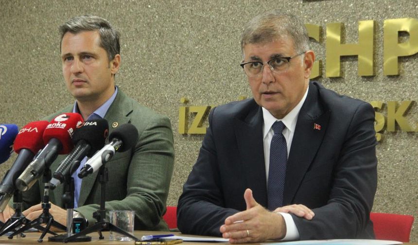CHP Parti Sözcüsü Yücel ve Başkan Tugay İzmir'deki gözaltıları değerlendirdi