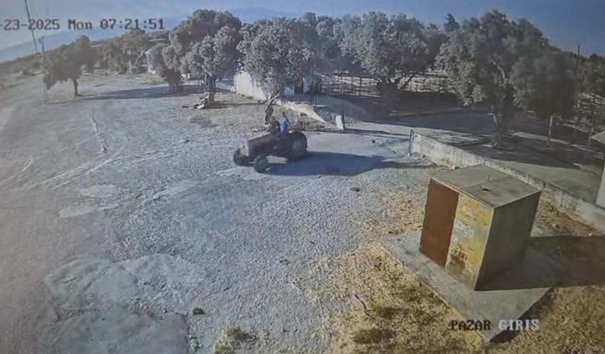 Komşunun traktörünü çalıp 60 bine sattılar