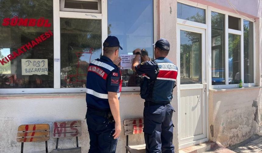 Uşak jandarmasından 'Silahsız düğün, silahsız eğlence' uyarısı