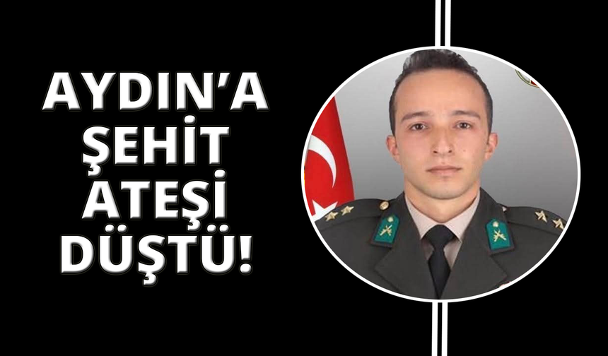 Aydın'a şehit ateşi düştü