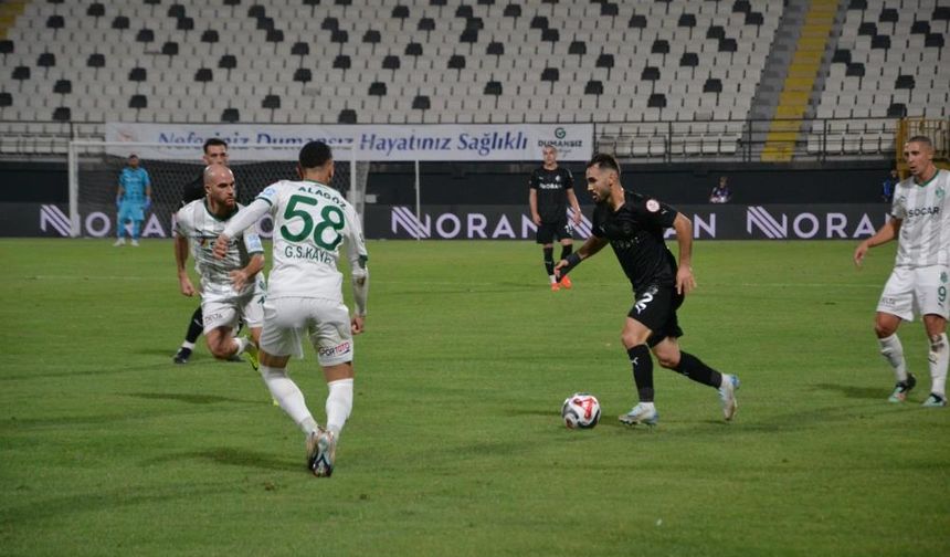 Trendyol 1. Lig: Manisa FK: 1 - Iğdır FK: 1