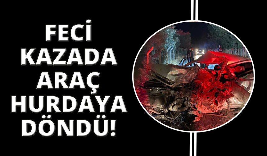 Hakimiyeti kaybolan otomobilde can kaybı var