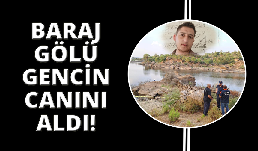 Kayıp gencin gölette cansız bedenine ulaşıldı